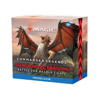 Magic: The Gathering TCG: Commander Legends - Dungeons and Dragons Battle For Baldur's Gate Prerelease Kit Card Game Wizards of the Coast