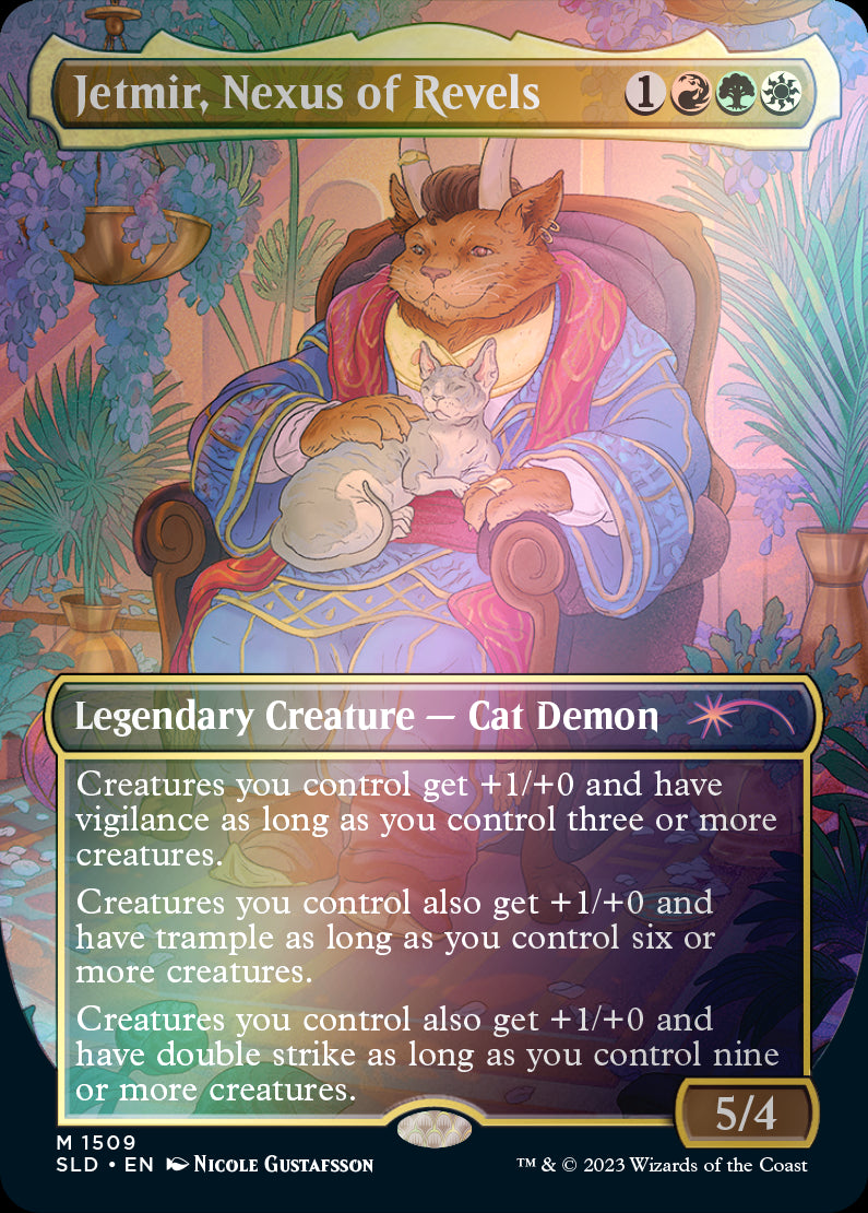 Magic: The Gathering TCG - Secret Lair Commander Deck - Raining Cats and Dogs Foil Edition Card Game Wizards of the Coast   