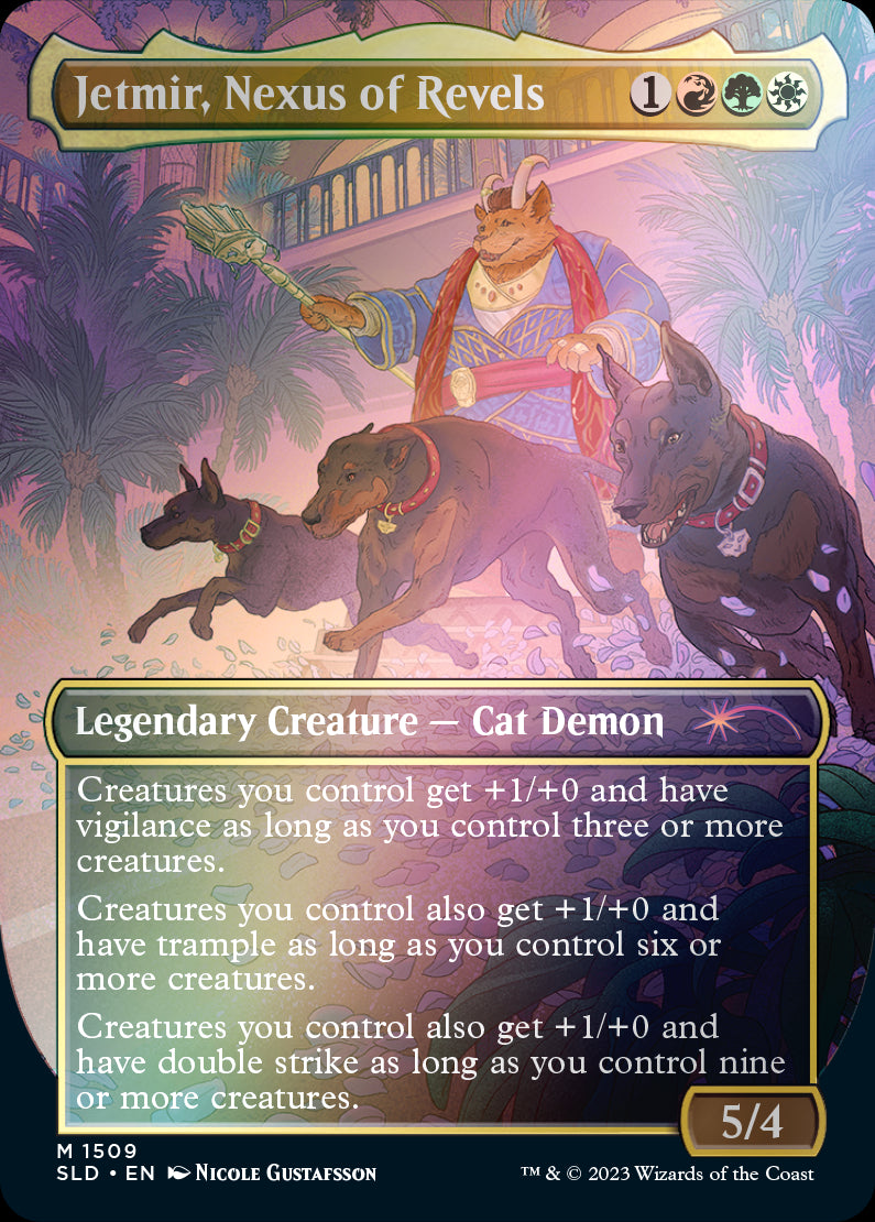 Magic: The Gathering TCG - Secret Lair Commander Deck - Raining Cats and Dogs Foil Edition Card Game Wizards of the Coast   