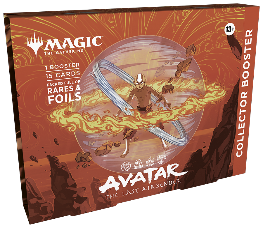 Magic: The Gathering TCG: Avatar The Last Airbender Collector Booster Box Card Game Wizards of the Coast