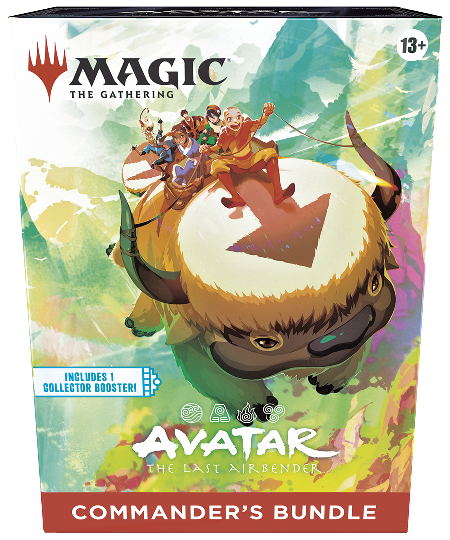 Magic: The Gathering TCG: Avatar The Last Airbender Commander Bundle Card Game Wizards of the Coast
