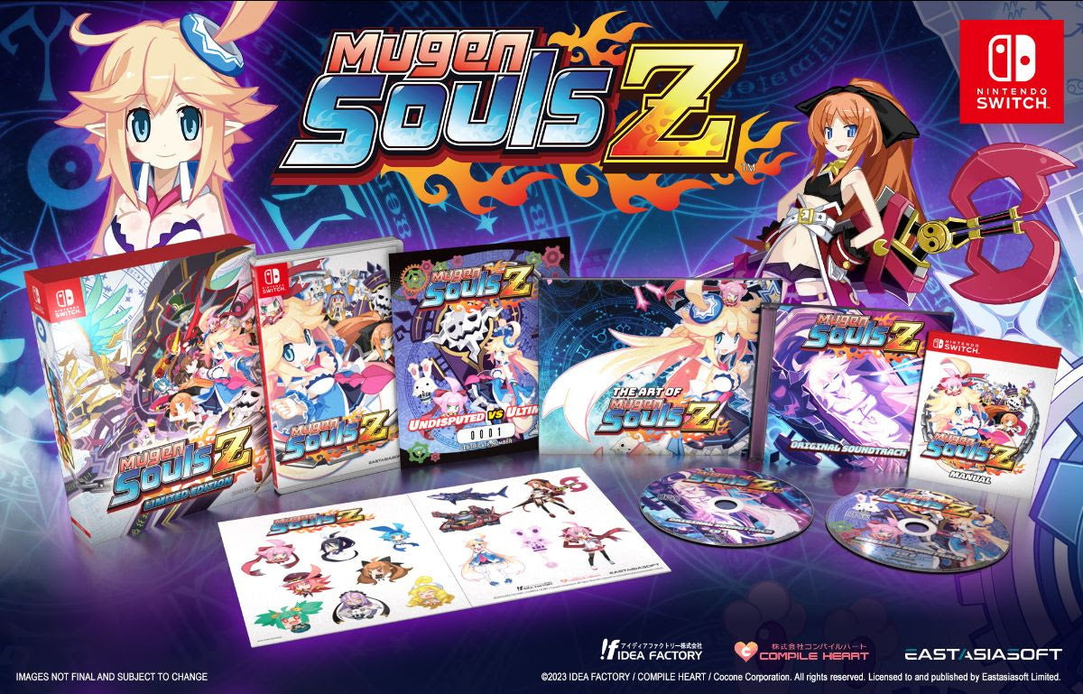 Mugen Souls Z - Limited Edition - Play Exclusives [Nintendo Switch] Nintendo Switch Video Game EastAsiaSoft   