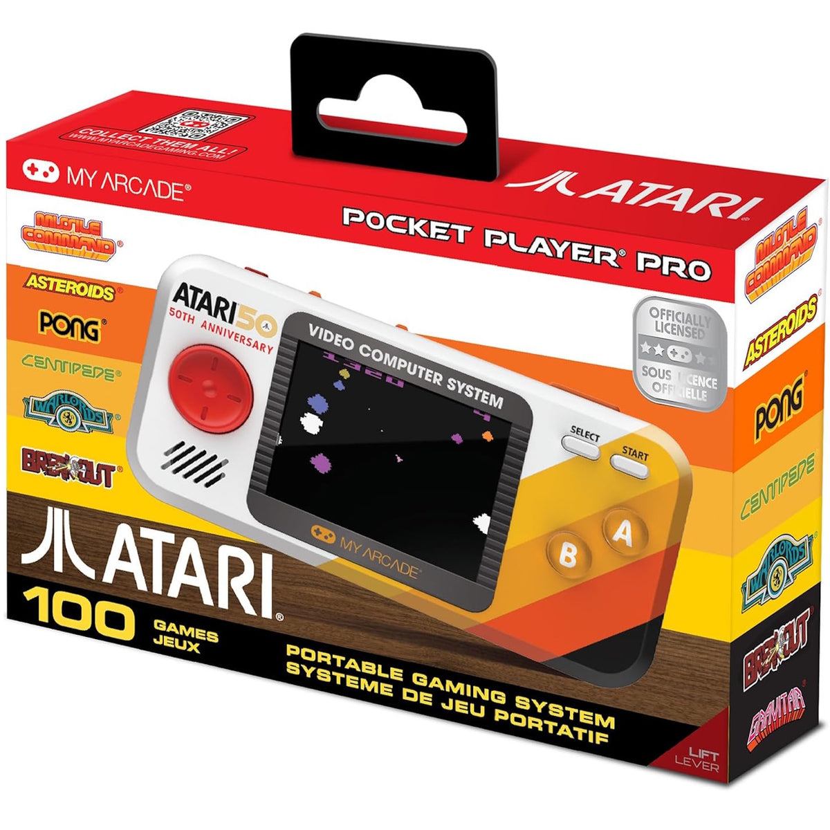 My Arcade: Atari Pocket Player Pro Portable Console [Retro Gaming] Retro Gaming Shopville