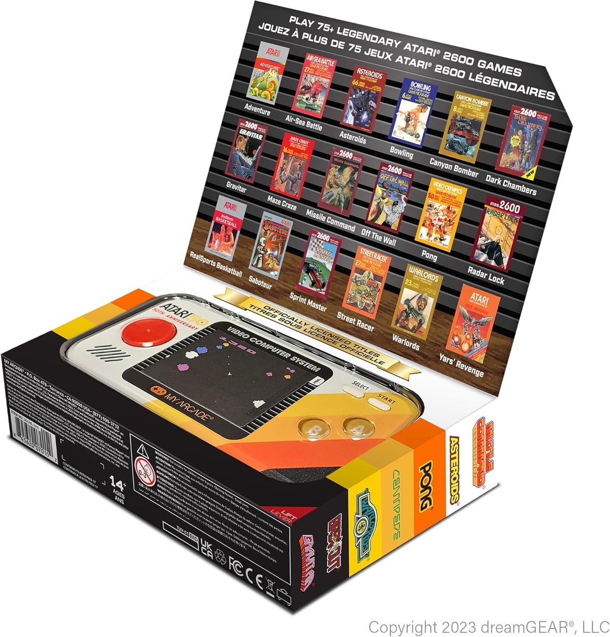 My Arcade: Atari Pocket Player Pro Portable Console [Retro Gaming] Retro Gaming Shopville