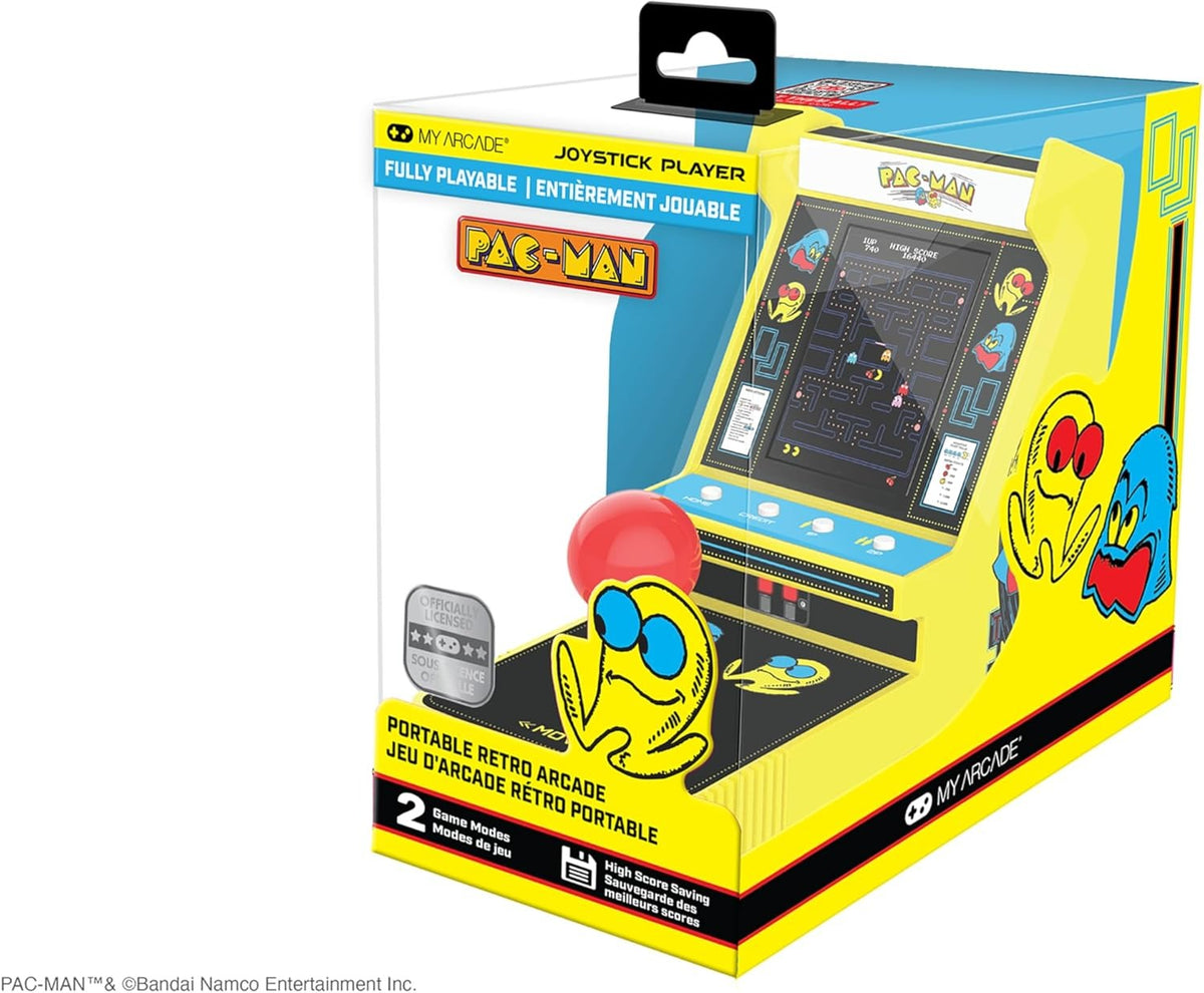 My Arcade: Pac-Man Joystick Player Portable Console [Retro Gaming] Retro Gaming Shopville