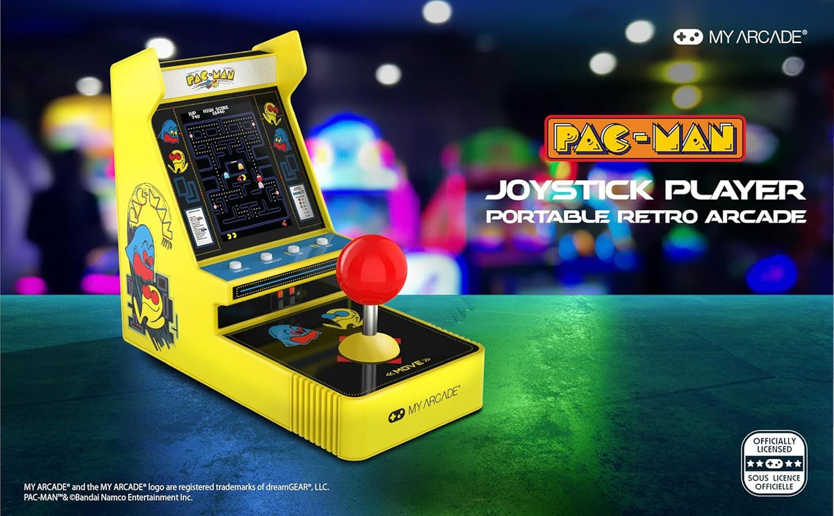 My Arcade: Pac-Man Joystick Player Portable Console [Retro Gaming] Retro Gaming Shopville