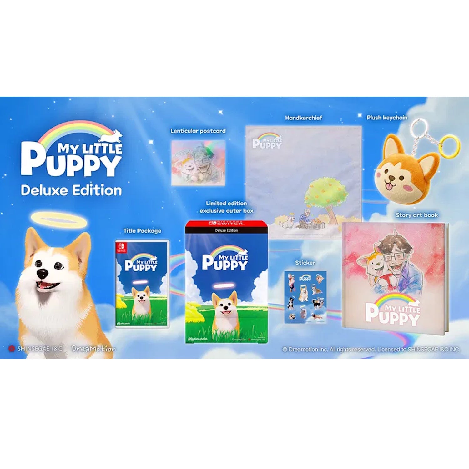 My Little Puppy - Deluxe Edition [Nintendo Switch] Nintendo Switch Video Game Shinsegae I&C INC.