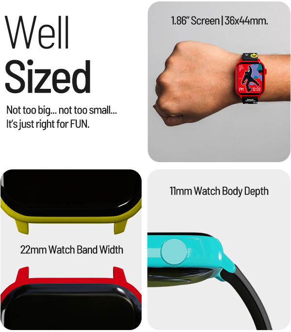 My Play Watch: Space Invaders - Red Accessories My Play Watch