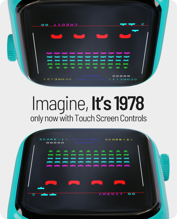 My Play Watch: Space Invaders - Red Accessories My Play Watch