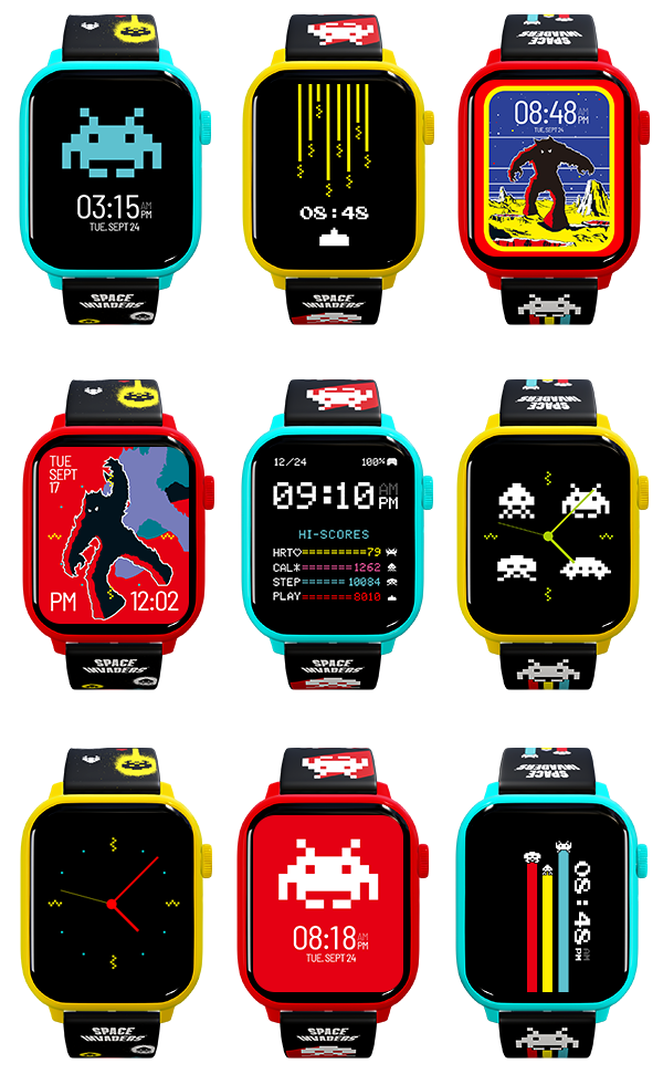 My Play Watch: Space Invaders - Red Accessories My Play Watch