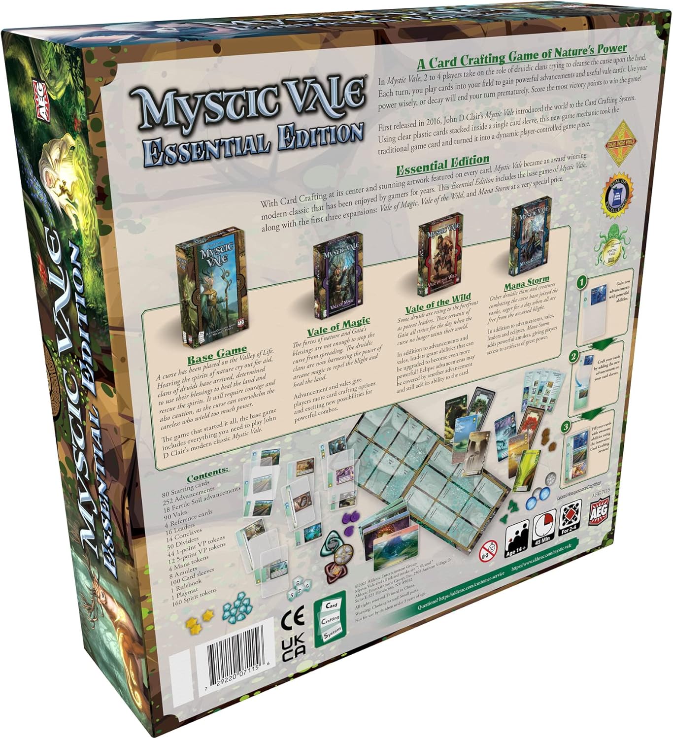Mystic Vale - Essential Edition [Board Game, 2- Players] Board Game AEG