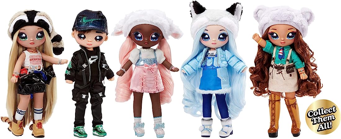 Na! Na! Na! Surprise Teens Fashion Doll - Gretchen Stripes Toys & Games MGA Entertainment