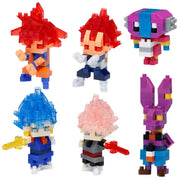 Nanoblock: Dragon Ball Super - Dragon Ball Super Assortment 1 (Complete Set of 6) Toys & Games Nanoblock