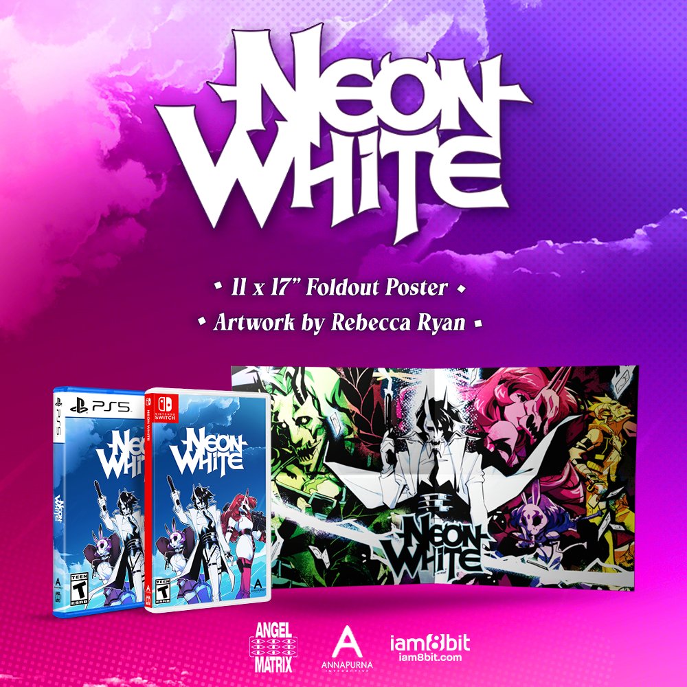 Neon White [PlayStation 5] PlayStation 5 Video Game SkyBound Games