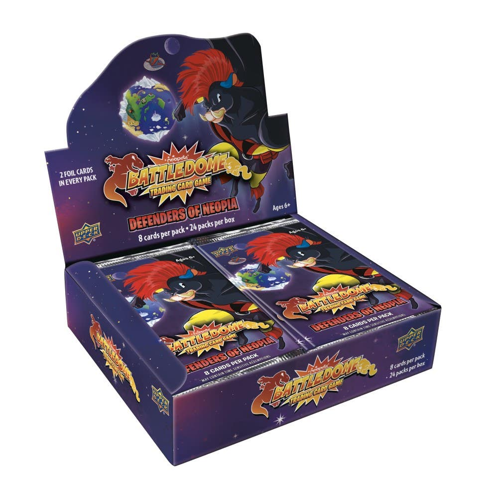Neopets Battledome TCG: Defenders of Neopia Booster Box Card Game Upper Deck   