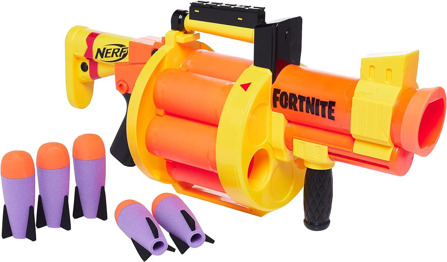 Nerf: Fortnite GL Rocket Firing Blaster Toys & Games Hasbro