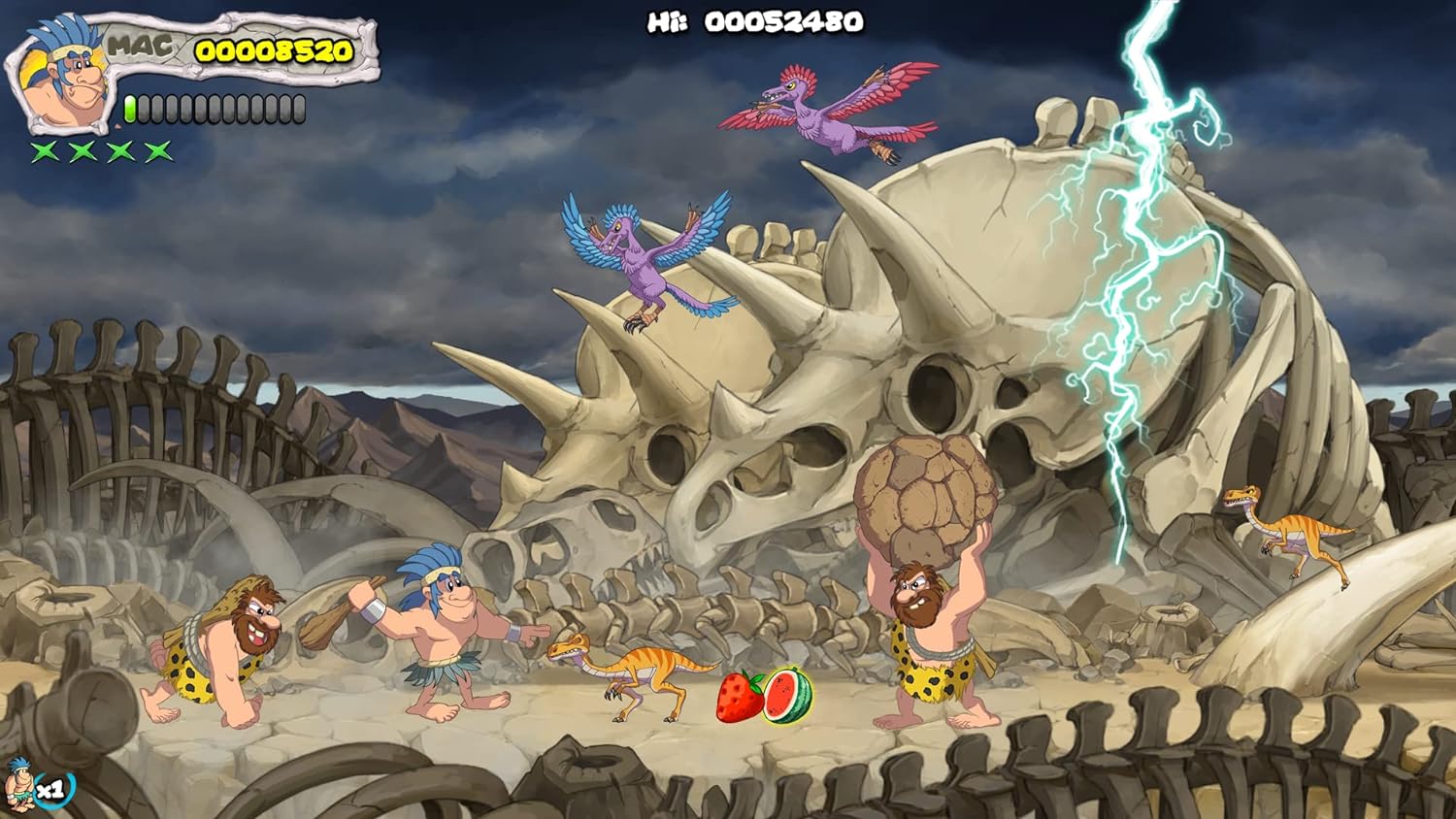 New Joe and Mac: Caveman Ninja - T-Rex Edition [Nintendo Switch] Nintendo Switch Video Game Microids