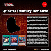 Yu-Gi-Oh! TCG: Quarter Century Bonanza 1st Edition Rarity III Booster Box Card Game Konami