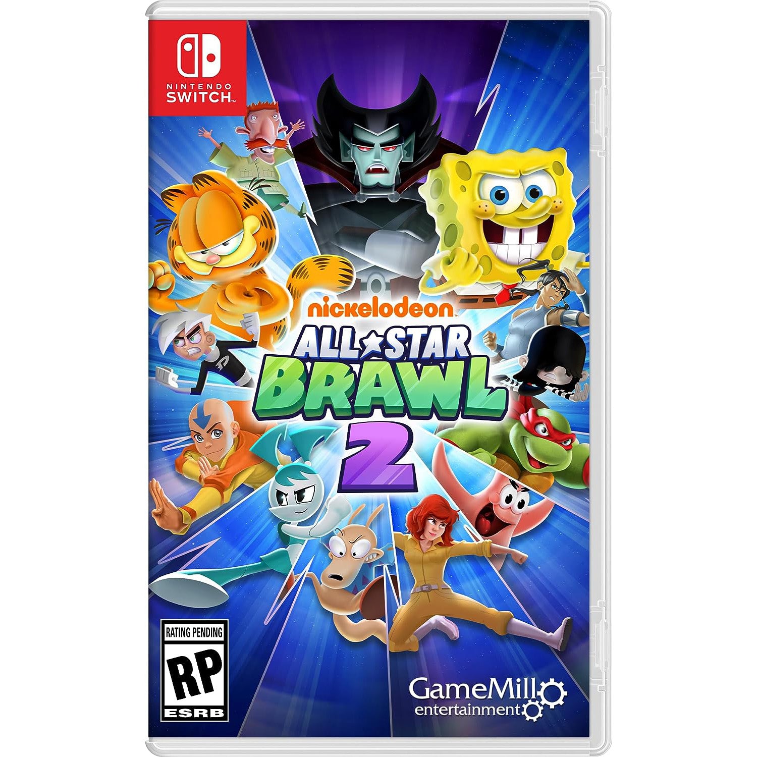 Nickelodeon All Star Brawl 2 [Nintendo Switch] Nintendo Switch Video Game GameMill Entertainment   