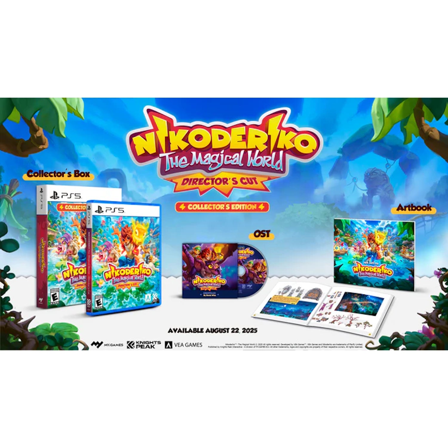 Nikoderiko The Magical World – Director’s Cut Collector’s Edition [PlayStation 5] PlayStation 5 Video Game Knights Peak