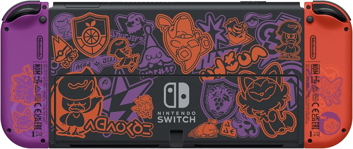 Nintendo Switch OLED Console System - Pokemon Scarlet & Violet Edition Nintendo Systems Nintendo