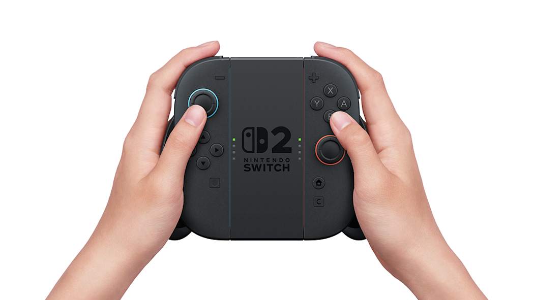 Joy-Con 2 Charging Grip - Black [Nintendo Switch 2 Accessory] Nintendo Switch 2 Accessories Nintendo