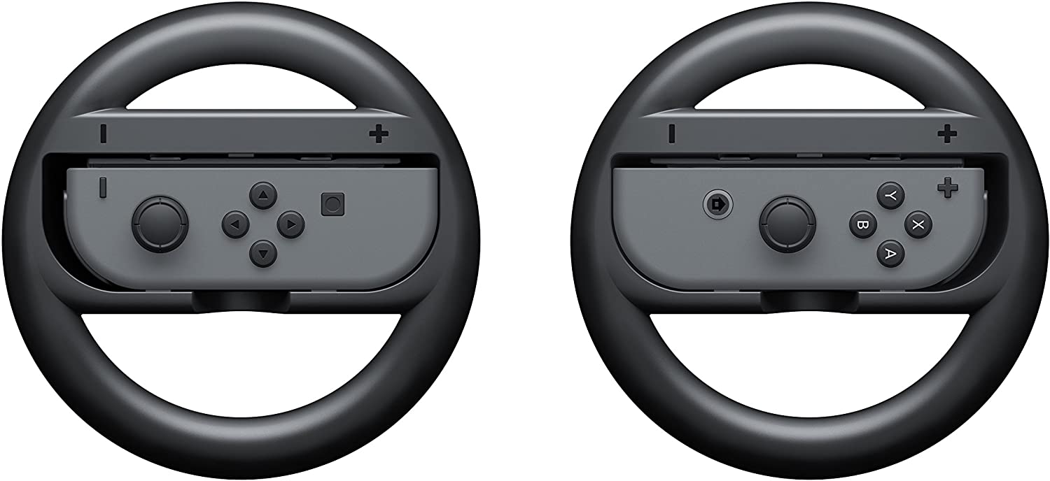Nintendo Switch Joy-Con Wheel - Set of 2 [Nintendo Switch Accessory Pair Two] Nintendo Switch Accessories Nintendo