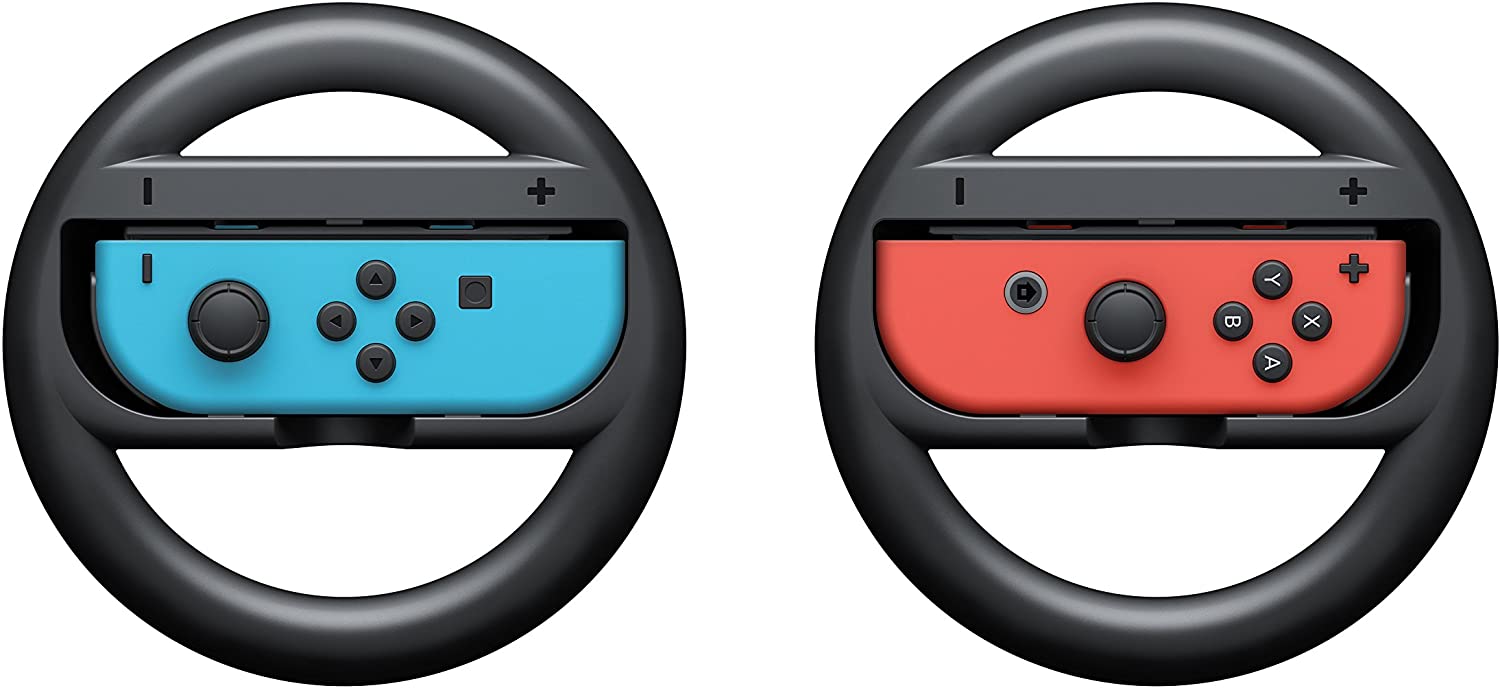 Nintendo Switch Joy-Con Wheel - Set of 2 [Nintendo Switch Accessory Pair Two] Nintendo Switch Accessories Nintendo