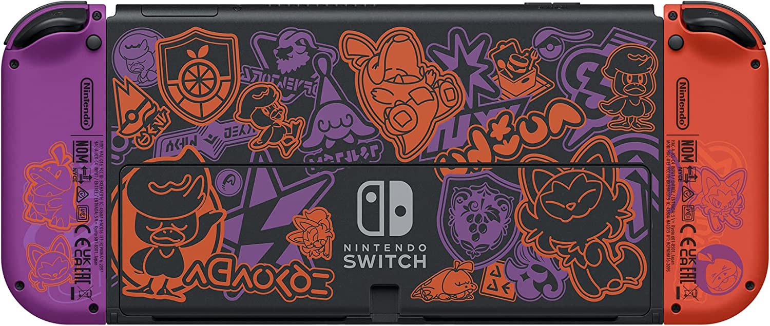 Nintendo Switch OLED Console - Pokemon Scarlet & Violet Edition [Nintendo Switch System] Nintendo Systems Nintendo   