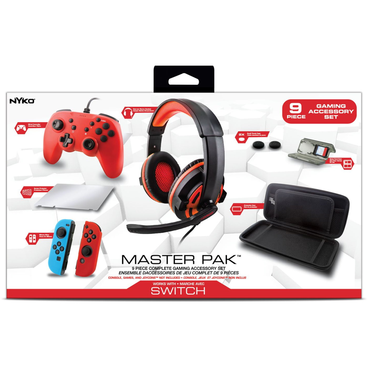 Nyko Master Pak for Nintendo Switch [Nintendo Switch Accessory] Nintendo Switch Accessories Nyko   