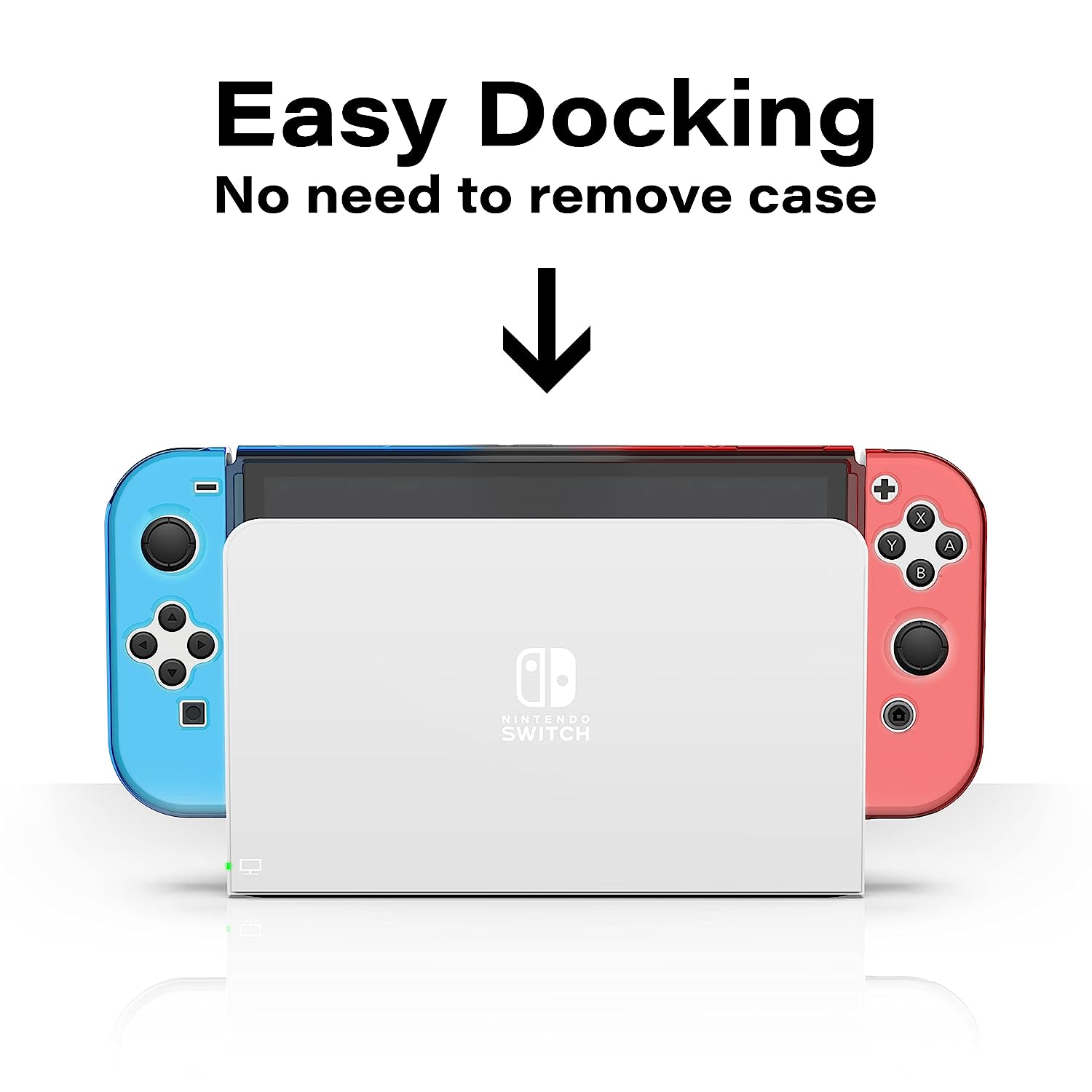 Nyko Thin Case for Nintendo Switch OLED - Red & Blue [Nintendo Switch Accessory] Nintendo Switch Accessories Nyko   