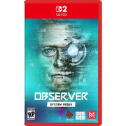 Observer: System Redux [Nintendo Switch 2] Nintendo Switch 2 Video Game PM Studios