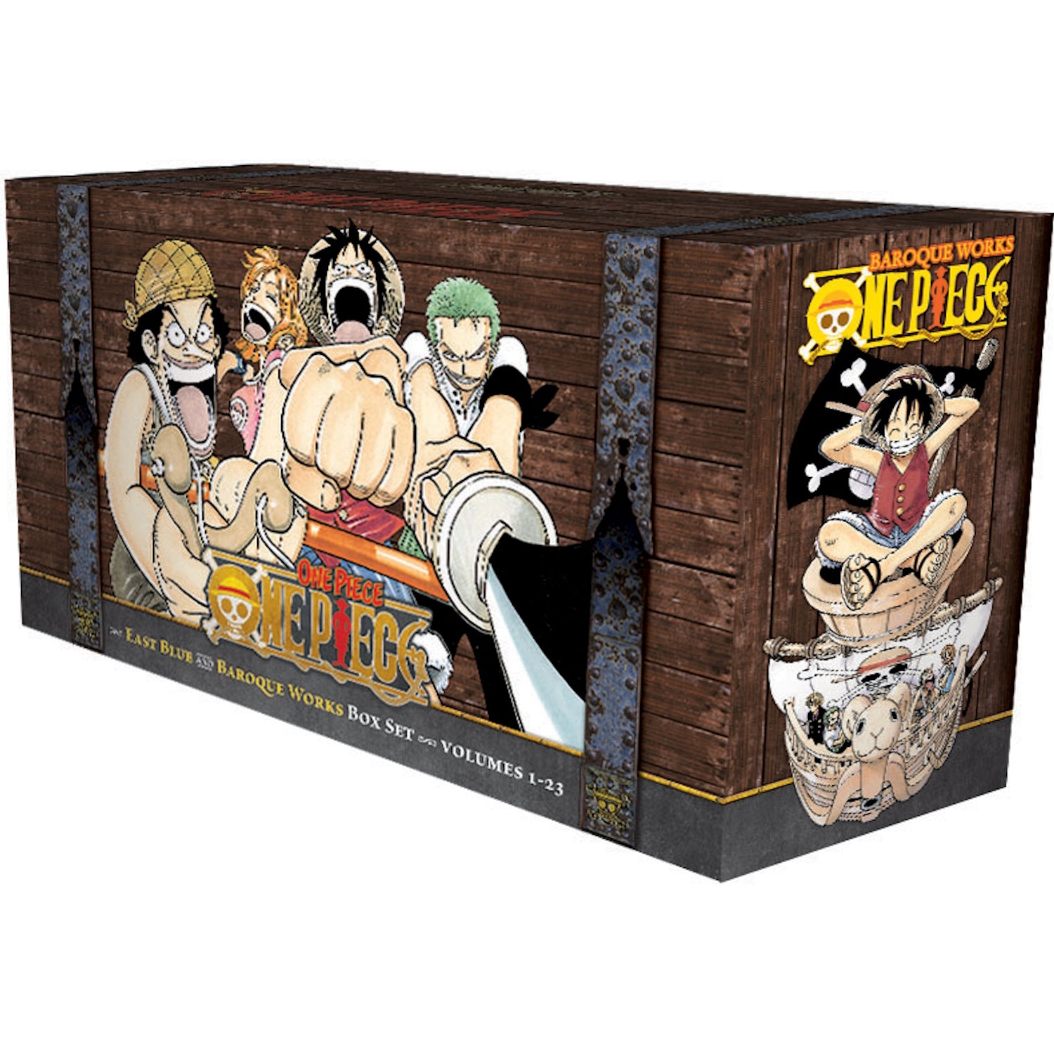 One Piece Box Set 1: East Blue and Baroque Works Manga Viz Media