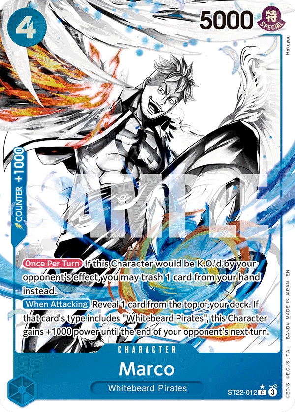 One Piece TCG: Ace & Newgate Starter Deck [ST-22] Card Game Bandai Namco