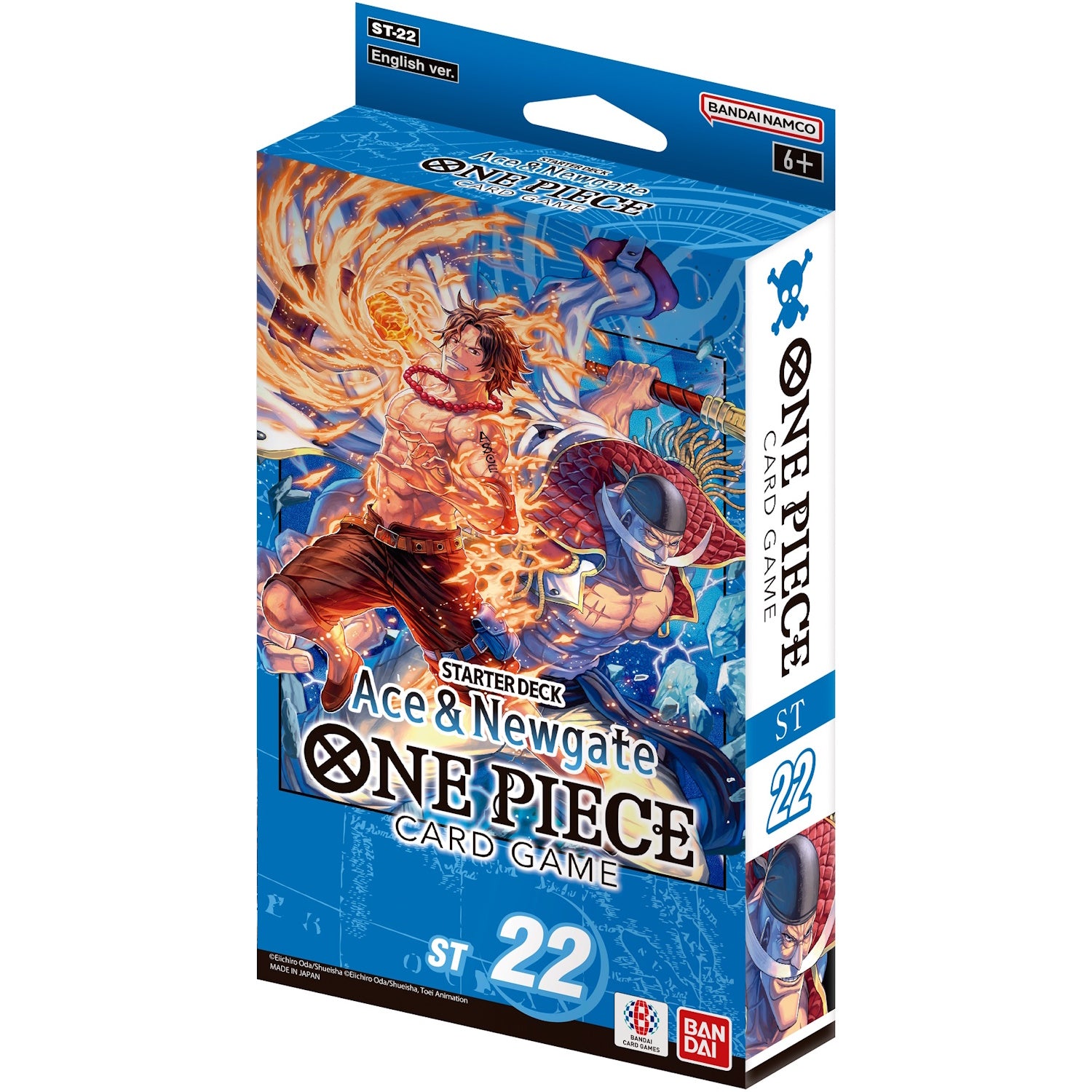 One Piece TCG: Ace & Newgate Starter Deck [ST-22] Card Game Bandai Namco