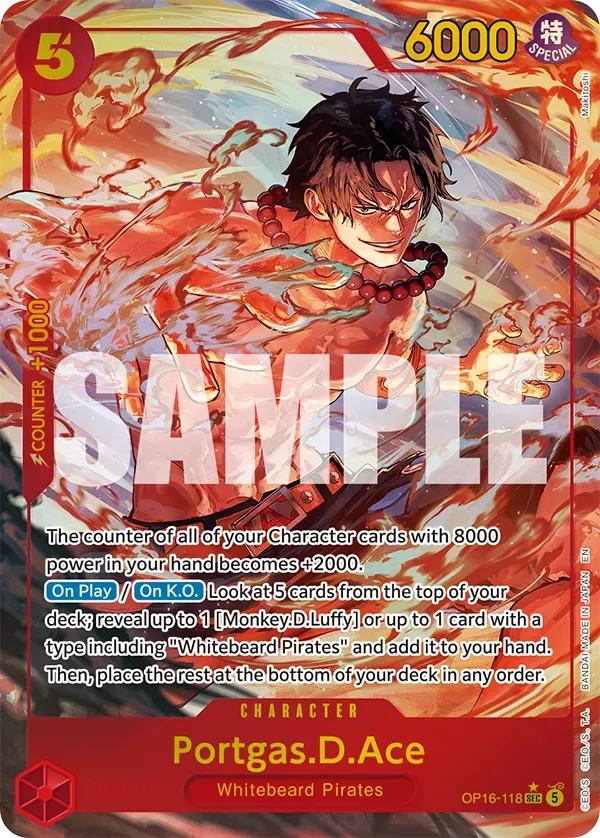 One Piece TCG: The Time of Battle Booster Box [OP-16] - 24 Packs Card Game Bandai Namco