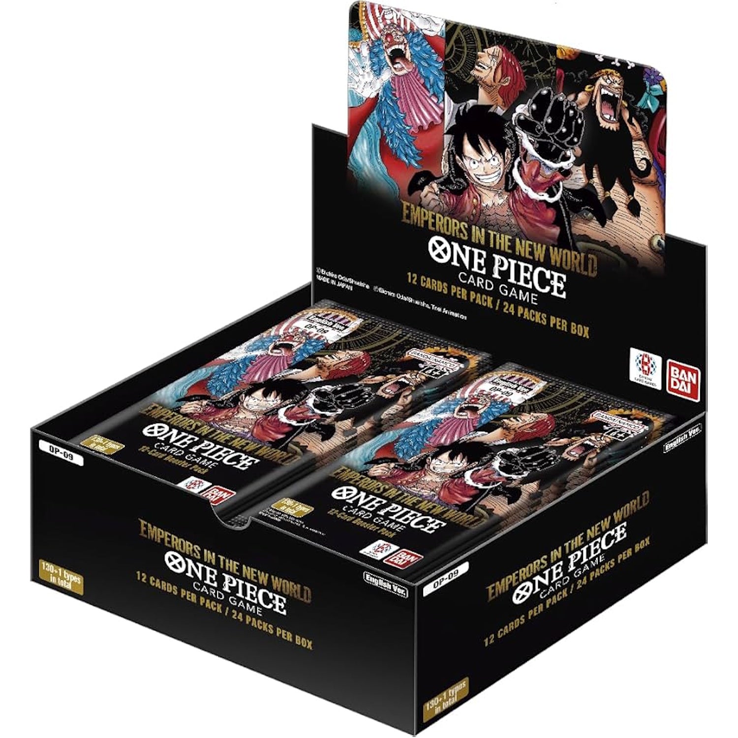 One Piece TCG: Emperors in the New World Booster Box [OP-09] - 24 Packs Card Game Bandai Namco