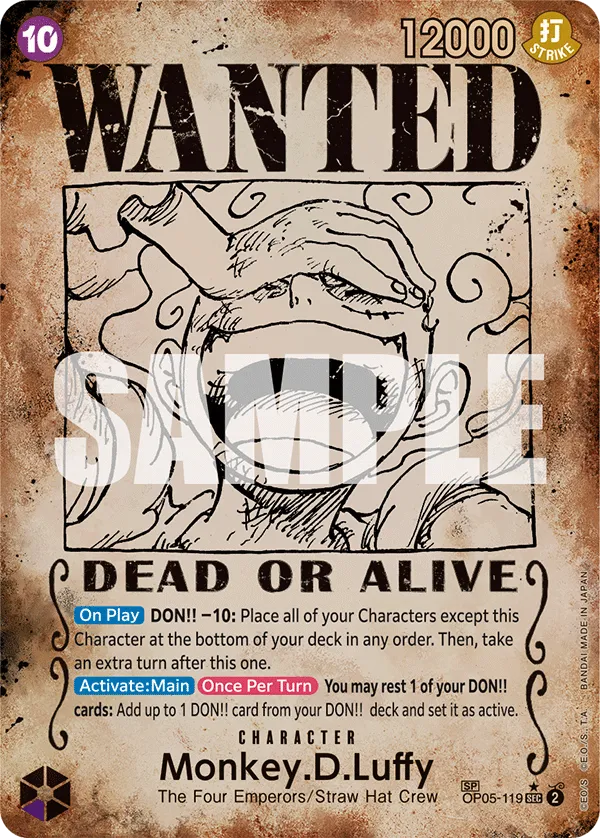 One Piece TCG: Emperors in the New World Booster Box [OP-09] - 24 Packs Card Game Bandai Namco