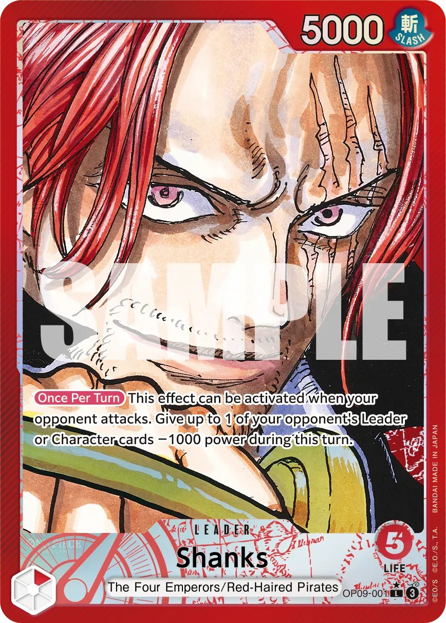 One Piece TCG: Emperors in the New World Booster Box [OP-09] - 24 Packs Card Game Bandai Namco