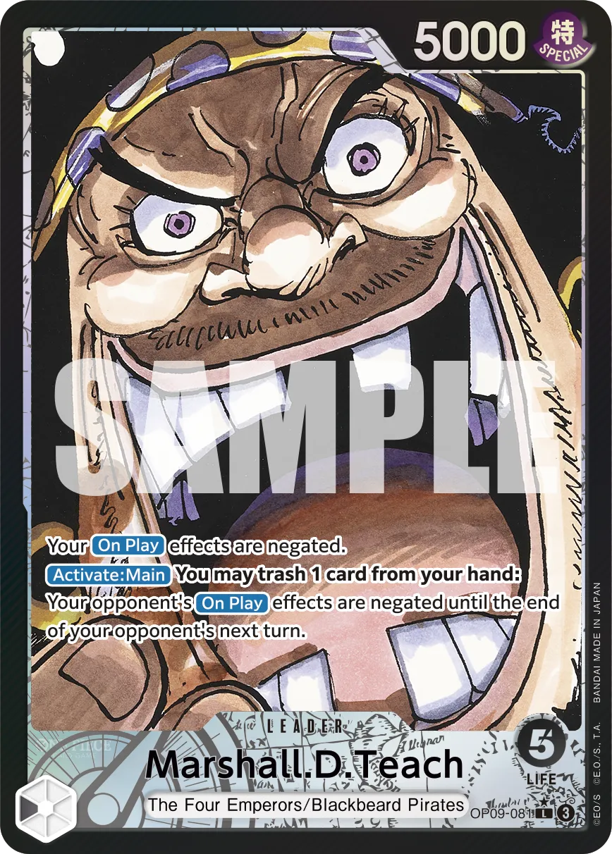 One Piece TCG: Emperors in the New World Booster Box [OP-09] - 24 Packs Card Game Bandai Namco