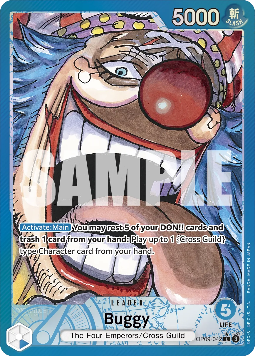 One Piece TCG: Emperors in the New World Booster Box [OP-09] - 24 Packs Card Game Bandai Namco