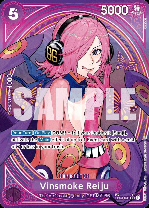 One Piece TCG: Extra Booster Heroines Edition [EB-03] - 24 Packs Card Game Bandai Namco