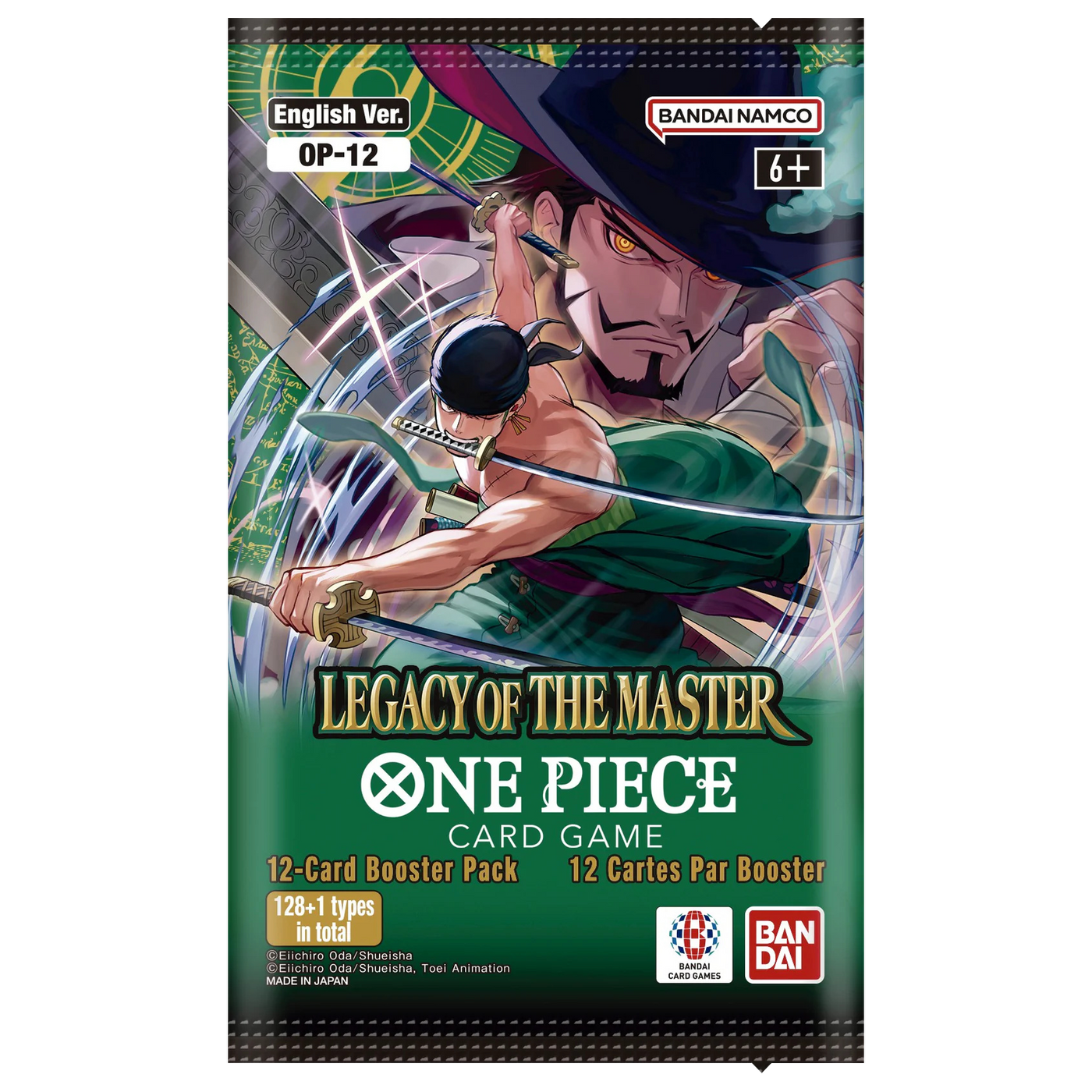 One Piece TCG: Legacy of the Master Booster Box [OP-12] - 24 Packs Card Game Bandai Namco