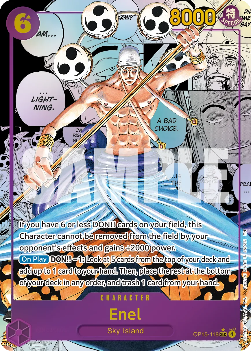 One Piece TCG: Adventure on Kami's Island Booster Box [OP-15]/[EB-04] - 24 Packs Card Game Bandai Namco