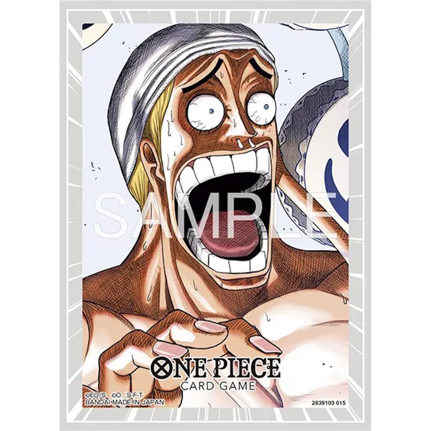 One Piece TCG: Official Sleeves Vol.14 - Enel 70 Sleeves Card Game Accessories Bandai Namco