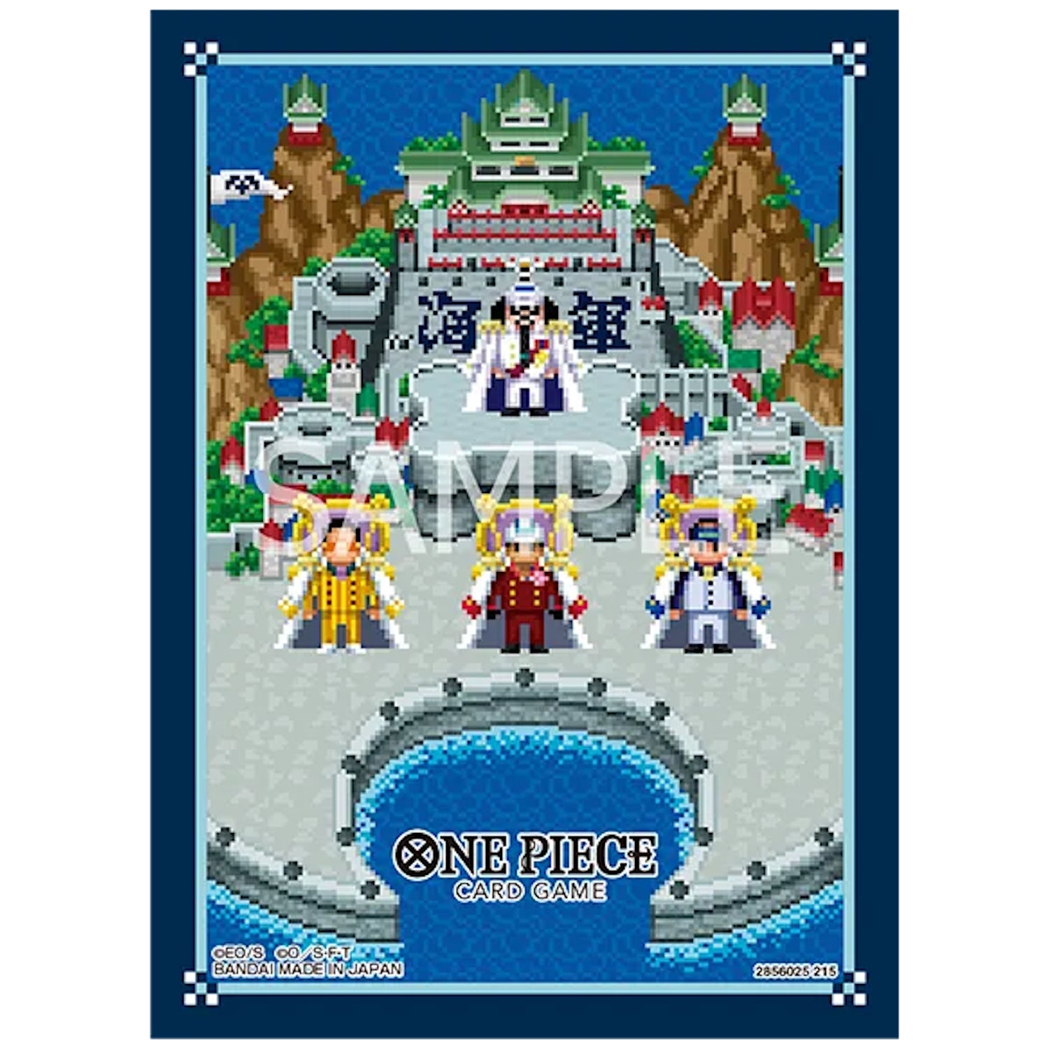 One Piece TCG: Set 15 Three Admirals - 70 Sleeves Card Game Accessories Bandai Namco