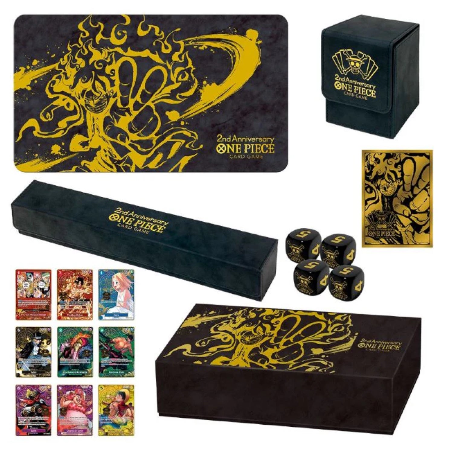 One Piece TCG: Special Set Japanese 2nd Anniversary Card Game Bandai Namco