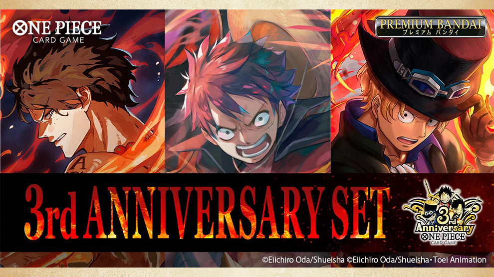 One Piece TCG: Special Set Japanese 3rd Anniversary Card Game Bandai Namco