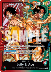 One Piece TCG: Luffy & Ace Starter Deck EX [ST-30] Card Game Bandai Namco