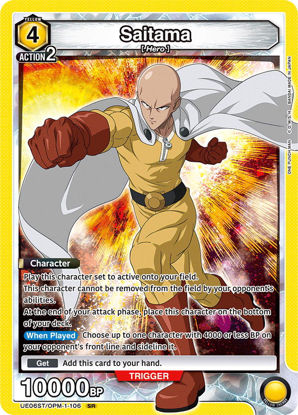Union Arena TCG: One Punch Man Starter Deck [UE06ST] Card Game Bandai Namco